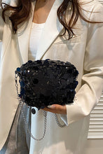 Load image into Gallery viewer, Sequin Chain Shoulder Bag
