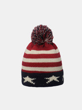 Load image into Gallery viewer, Roll Rim US Flag Knit Hat
