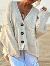 Load image into Gallery viewer, Pocketed V-Neck Button Up Cardigan
