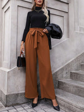 Load image into Gallery viewer, Tied Wide Leg Pants
