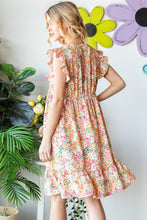 Load image into Gallery viewer, Heimish Full Size Floral Ruffled V-Neck Dress
