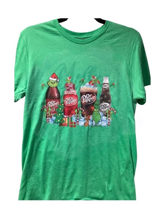 Dr. Pepper Christmas Green