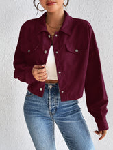 Load image into Gallery viewer, Honey Snap Down Long Sleeve Jacket
