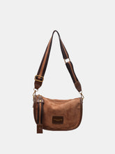 Load image into Gallery viewer, Suede Adjustable Strap Shoulder Bag
