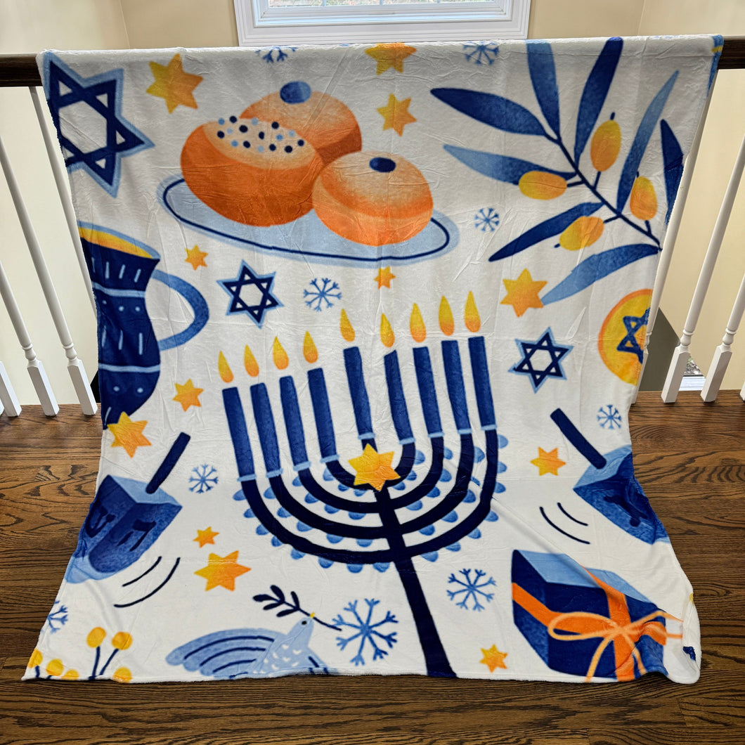 Blanket - Hanukkah - PREORDER 10/1-10/3