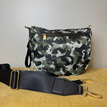 Load image into Gallery viewer, Roni - Nylon Crossbody - Green Camo
