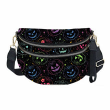 Load image into Gallery viewer, The Roni Nylon Crossbody - Halloween Fall Rainbow Pumpkin Faves
