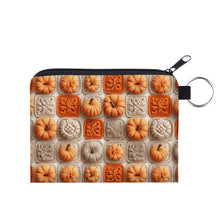 Load image into Gallery viewer, Mini Pouch - Knit Pumpkin
