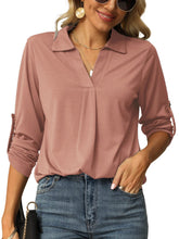 Load image into Gallery viewer, Johnny Collar Long Sleeve T-Shirt
