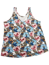 Load image into Gallery viewer, Printed Scoop Neck Wide Strap Tank
