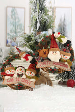 Load image into Gallery viewer, Christmas Element Rattan Wreath Ornaments
