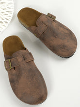 Load image into Gallery viewer, Round Toe Buckle Slip-Ons
