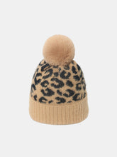 Load image into Gallery viewer, Leopard Hat with Pompom
