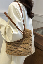 Load image into Gallery viewer, Openwork Woven Tote Bag
