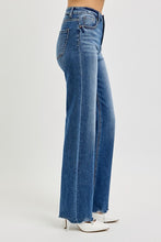 Load image into Gallery viewer, RISEN Tummy Control High Rise Raw Cut Jeans
