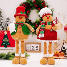 Load image into Gallery viewer, Telescopic Standing Christmas Decor - Gingerbread #2 - PREORDER 10/3-10/6
