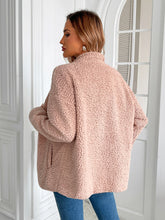 Load image into Gallery viewer, Ivy Lane Zip Up Long Sleeve Fuzzy Jacket
