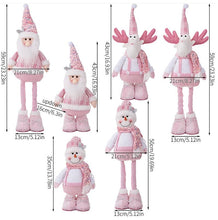 Load image into Gallery viewer, Telescopic Standing Christmas Decor - Pink &amp; White - PREORDER 10/3-10/6
