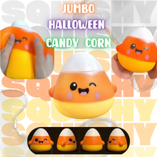 Load image into Gallery viewer, Squishy Toy - Halloween Jumbo Candy Corn - PREORDER
