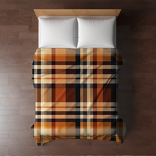 Load image into Gallery viewer, Blanket - Halloween - Plaid #3 - PREORDER 7/29-8/1

