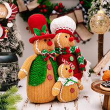 Load image into Gallery viewer, Gingerbread Family - Holiday Christmas - PREORDER 10/3-10/6
