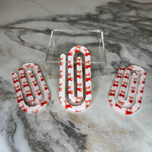 Load image into Gallery viewer, Jumbo Paperclip - Bow + Cherry
