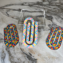 Load image into Gallery viewer, Jumbo Paperclip - Mermaid Rainbow
