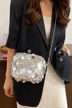 Load image into Gallery viewer, Sequin Chain Shoulder Bag
