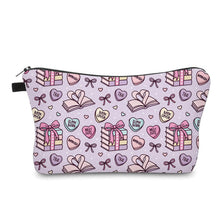 Load image into Gallery viewer, Pouch - Book Heart Romance TBR, Purple Lavender
