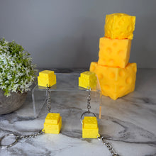 Load image into Gallery viewer, Keychain Clicker Toy - Cheese
