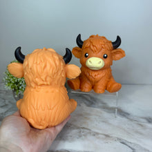 Load image into Gallery viewer, Squishy Toy - Jumbo Highland Cow
