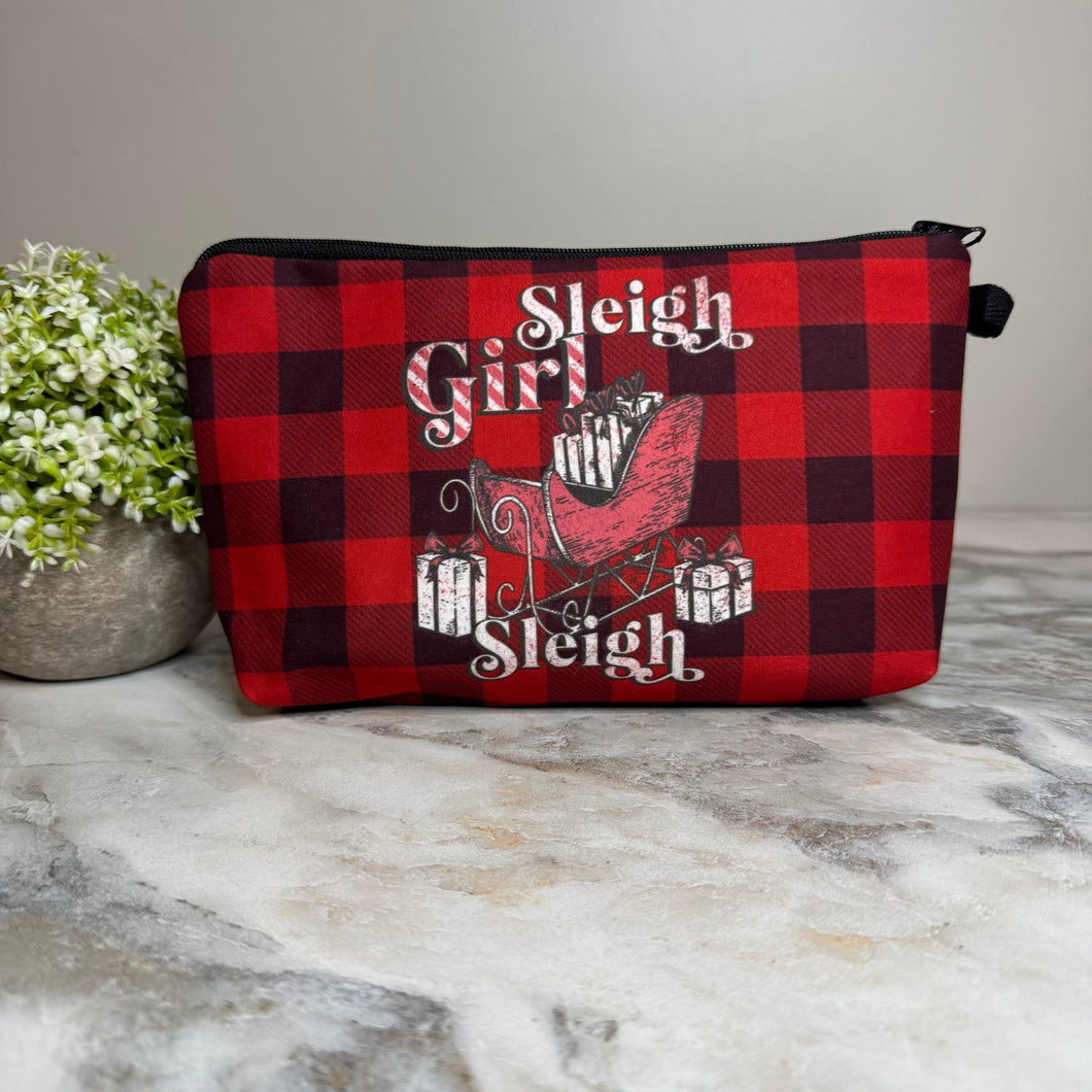 Pouch - Christmas Sleigh - PREORDER ENDS 10/20
