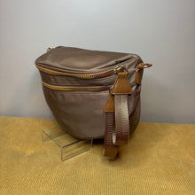 Load image into Gallery viewer, The Roni Nylon Crossbody - Solid Chocolate -
