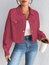 Load image into Gallery viewer, Honey Snap Down Long Sleeve Jacket
