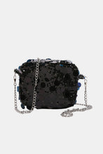 Load image into Gallery viewer, Sequin Chain Shoulder Bag
