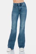 Load image into Gallery viewer, Judy Blue Full Size Tummy Control Cut Hem Flare Jeans
