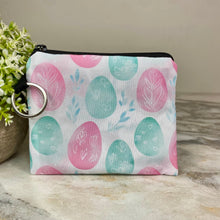Load image into Gallery viewer, Mini Pouch - Easter - Eggs Pink Mint
