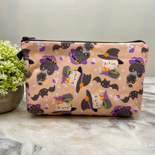 Load image into Gallery viewer, Pouch - Halloween Cat Witch
