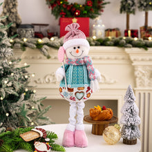 Load image into Gallery viewer, Telescopic Standing Christmas Decor - Pink &amp; Blue - PREORDER 10/3-10/6
