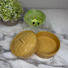 Load image into Gallery viewer, Squishy Toy - Viral Dumpling, Slow Rise Glitter - Green
