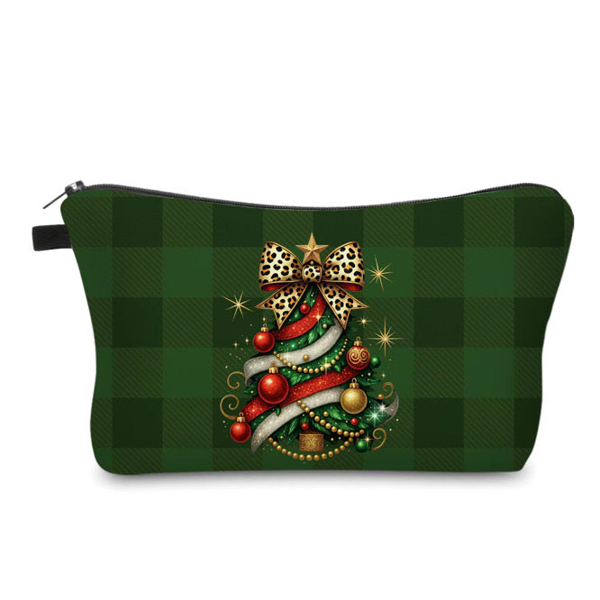 Pouch - Christmas Tree Plaid - PREORDER ENDS 10/20