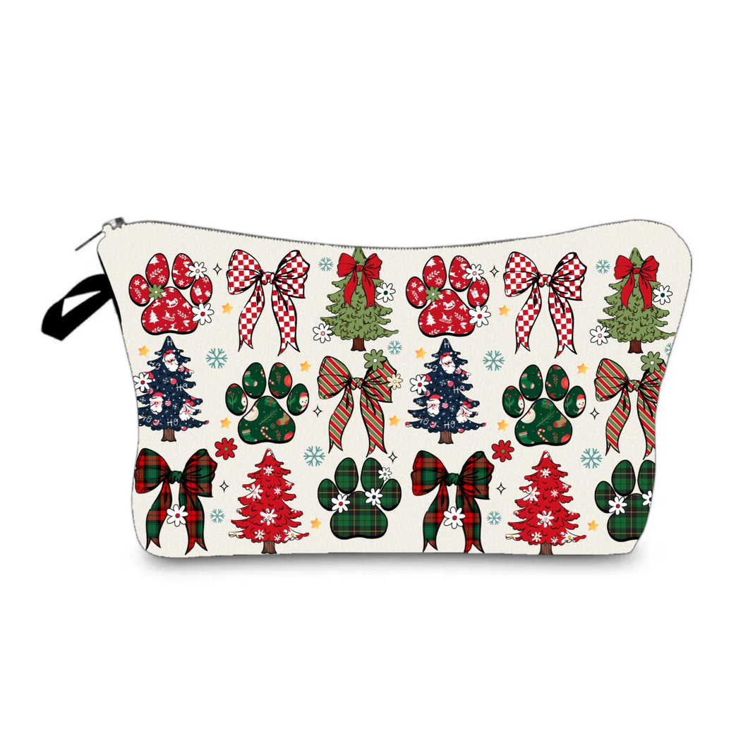 Pouch - Christmas Paw Bow - PREORDER ENDS 10/20
