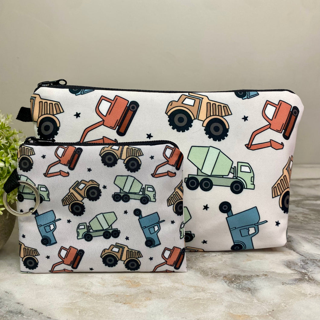 Pouch & Mini Pouch Bundled Set - Trucks