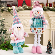Load image into Gallery viewer, Telescopic Standing Christmas Decor - Pink &amp; Blue - PREORDER 10/3-10/6
