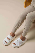 Load image into Gallery viewer, Open Toe Fluff Platform Slippers
