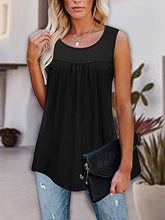 Load image into Gallery viewer, Round Neck Wide Strap Tank
