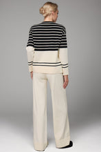 Load image into Gallery viewer, Basic Bae Striped Round Neck Long Sleeve Top and Pants Sweater Set
