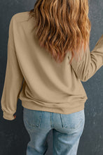 Load image into Gallery viewer, Round Neck Dropped Shoulder Sweatshirt
