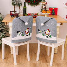 Load image into Gallery viewer, Christmas Pattern Chair Cover
