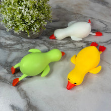 Load image into Gallery viewer, Squishy Toy - Laying Down Duck
